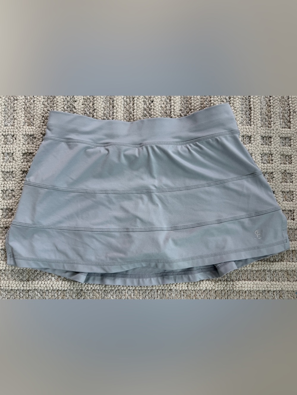 Sofibella Light Gray tennis pickleball Skirt medium